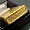 Bật Lửa Zippo Đồng Khối Trơn 2 Mặt Đời VII La Mã Năm 1991 ZL557