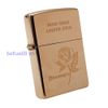 Zippo Rose Gold Lustre Etch Bloomers XIV 1998 Mạ Vàng Hồng Hiếm ZQH135