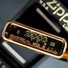 Bật Lửa Zippo Đồng Khối Chủ Đề Tầu Chiến Mạ Vàng Gold Plated Hiếm Gặp Đời VIII La Mã Năm 1992 ZQH160
