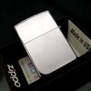 Bật Lửa Zippo Đồng Khối Mạ Chrome Bóng Trơn 2 Mặt Đời VII La Mã Năm 1991 ZL560
