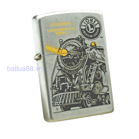 BẬT LỬA ZIPPO SƠN HẤP NHIỆT CHỦ ĐỀ ĐẦU MÁY XE LỬA NĂM 2001 Z43