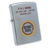 Bật Lửa Zippo Cổ Đồng Khối Mạ Chrome Phay Xước Khắc Ăn Mòn Phủ Sơn Năm 1969 Đời 5 Vạch Thẳng ZC259