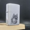 Bật Lửa Zippo Cổ Đồng Khối Mạ Chrome Phay Xước Khắc Ăn Mòn Phủ Sơn Năm 1978 Đời 4 Vạch Sắc ZC252