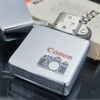 Bật Lửa Zippo Cổ Đồng Khối Mạ Chrome Phay Xước Khắc Ăn Mòn Phủ Sơn Năm 1977 Đời 5 Vạch Sắc ZC257