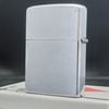 Bật Lửa Zippo Cổ Đồng Khối Mạ Chrome Phay Xước Khắc Ăn Mòn Phủ Sơn Năm 1971 Đời 3 Vạch Thẳng ZC258