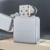 Bật Lửa Zippo Cổ Đồng Khối Mạ Chrome Phay Xước Khắc Ăn Mòn Phủ Sơn Năm 1978 Đời 4 Vạch Sắc ZC261