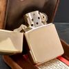 Bật Lửa Zippo Vàng Đúc Nguyên Khối 14KT Cực Hiếm Gặp Giá Trị Sưu Tầm Cực Cao ZQHU62 Đã Qua Sử Dụng