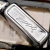 Bật Lửa Zippo Cổ Đồng Khối Mạ Chrome Phay Xước Trơn Hai Mặt Năm 1970 Đời 4 Vạch Thẳng ZC262