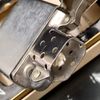 Bật Lửa Zippo Cổ Đồng Khối Mạ Chrome Phay Xước Trơn Hai Mặt Năm 1970 Đời 4 Vạch Thẳng ZC262