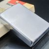 Bật Lửa Zippo Cổ Đồng Khối Mạ Chrome Phay Xước Khắc Ăn Mòn Phủ Sơn Năm 1980 Đời 2 Vạch Sắc ZC265