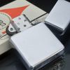 Bật Lửa Zippo Cổ Đồng Khối Mạ Chrome Phay Xước Khắc Ăn Mòn Phủ Sơn Năm 1968 Đời 6 Vạch Thẳng ZC267