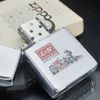 Bật Lửa Zippo Cổ Đồng Khối Mạ Chrome Phay Xước Khắc Ăn Mòn Phủ Sơn Chủ Đề GOLF CLUB Hiếm Gặp Năm 1981 Đời 1 Vạch Sắc ZC270
