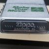 Bật Lửa Zippo Cổ Đồng Khối Mạ Chrome Phay Xước Khắc Ăn Mòn Phủ Sơn Năm 1982 Đời 8 Vạch Huyền ZC271