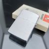 Bật Lửa Zippo Cổ Đồng Khối Mạ Chrome Phay Xước Khắc Ăn Mòn Phủ Sơn Năm 1982 Đời 8 Vạch Huyền ZC271