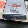 Bật Lửa Zippo Cổ Đồng Khối Mạ Chrome Phay Xước Khắc Ăn Mòn Phủ Sơn Năm 1980 Đời 2 Vạch Sắc ZC272