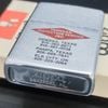 Bật Lửa Zippo Cổ Đồng Khối Mạ Chrome Phay Xước Khắc Ăn Mòn Phủ Sơn Năm 1980 Đời 2 Vạch Sắc ZC272