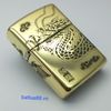 BẬT LỬA ZIPPO ARMOR VỎ DẦY KHẮC RỒNG THẦN 4 MẶT ZKB94