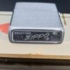 Bật Lửa Zippo Cổ Đồng Khối Mạ Chrome Phay Xước Trơn 2 Mặt Năm 1972 Đời 2 Vạch Thẳng ZC274