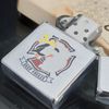 Bật Lửa Zippo Cổ Đồng Khối Mạ Chrome Phay Xước Khắc Ăn Mòn Phủ Sơn 2 Mặt Hiếm Gặp Năm 1982 Đời 8 Vạch Huyền ZC275