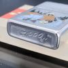 Bật Lửa Zippo Cổ Đồng Khối Mạ Chrome Phay Xước Khắc Ăn Mòn Phủ Sơn Chủ Đề Hiếm Gặp Năm 1979 Đời 3 Vạch Sắc ZC276