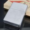 Bật Lửa Zippo Cổ Đồng Khối Mạ Chrome Phay Xước Khắc Ăn Mòn Phủ Sơn Năm 1970 Đời 4 Vạch Thẳng ZC277