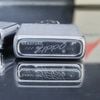 Bật Lửa Zippo Cổ Đồng Khối Mạ Chrome Phay Xước Trơn 2 Mặt Năm 1976 Đời 6 Vạch Sắc ZC278