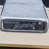 Bật Lửa Zippo Cổ Đồng Khối Mạ Chrome Phay Xước Trơn 2 Mặt Eblem Hiếm Gặp Năm 1973 Đời 1 Vạch Thẳng ZC279