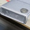 Bật Lửa Zippo Cổ Đồng Khối Mạ Chrome Phay Xước Trơn 2 Mặt Eblem Hiếm Gặp Năm 1973 Đời 1 Vạch Thẳng ZC279