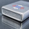 Bật Lửa Zippo Cổ Đồng Khối Mạ Chrome Phay Xước Khắc Ăn Mòn Phủ Sơn Chủ Đề Hiếm Gặp Năm 1978 Đời 4 Vạch Sắc ZC281