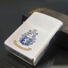 Bật Lửa Zippo Cổ Đồng Khối Mạ Chrome Phay Xước Khắc Ăn Mòn Phủ Sơn Chủ Đề Hiếm Gặp Năm 1985 Đời 5 Vạch Huyền ZC282