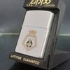 Bật Lửa Zippo Đồng Khối Mạ Chrome Bóng Chủ Đề Hiếm Gặp Năm 1990 Đời VI La Mã ZL569