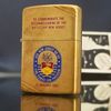 Bật Lửa Zippo Đồng Nguyên Khối Chu Niên Năm 1932 - 1982 Tầu Chiến BB62 2 Mặt Rất Hiếm, Giá Trị Sưu Tầm Cực Cao ZQH146