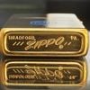 Bật Lửa Zippo Mạ Vàng Gold Plated Đời 5 Vạch Sắc Năm 1977 Rất Hiếm ZQH147