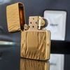 Bật Lửa Zippo Mạ Vàng Gold Plated Đời 5 Vạch Sắc Năm 1977 Rất Hiếm ZQH147