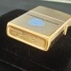 Bật Lửa Zippo Mạ Vàng Gold Plated Đời 5 Vạch Sắc Năm 1977 Rất Hiếm ZQH147