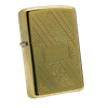 Bật Lửa Zippo Mạ Vàng Gold Plated Vân Chéo Đời VII La Mã Năm 1991 ZL592