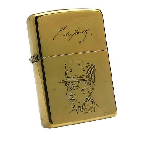 Bật Lửa Zippo Đồng Khối Chủ Đề Ăn Mòn Chân Dung 1 Trong 4 Vị Tướng Liên Quân Đời X La Mã Sẩn Xuất Năm 1994 ZL591