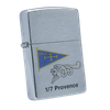 Bật Lửa Zippo Đồng Khối Mạ Chrome Phay Xước Khắc Ăn Mòn Phủ Sơn 2 Mặt Chủ Đề Hiếm Gặp Đời XI La Mã Năm 1995 ZL584