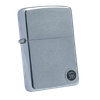Bật Lửa Zippo Cổ Đồng Khối Mạ Chrome Phay Xước Trơn 2 Mặt Năm 1968 Đời 6 Vạch Thẳng ZC290