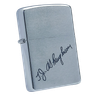 Bật Lửa Zippo Cổ Đồng Khối Mạ Chrome Phay Xước Khắc Ăn Mòn Phủ Sơn Chữ Ký Hiếm Gặp Năm 1968 Đời 6 Vạch Thẳng ZC298