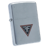 Bật Lửa Zippo Cổ Đồng Khối Mạ Chrome Phay Xước Khắc Ăn Mòn Phủ Sơn Năm 1970 Đời 4 Vạch Thẳng ZC288