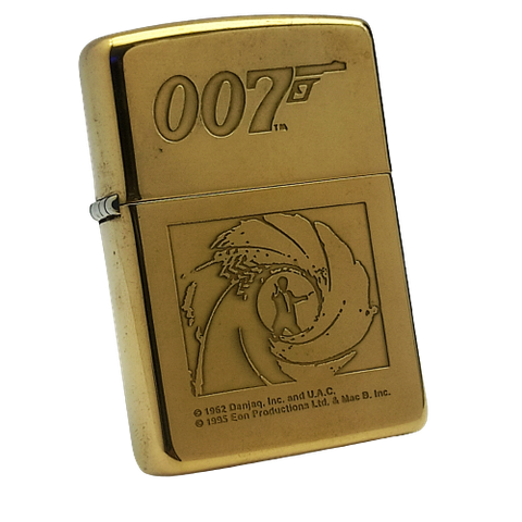 Bật Lửa Zippo Đồng Khối Chủ Đề 007 Cực Hiếm Gặp Đời XII La Mã Năm 1996 ZL578