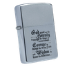 Bật Lửa Zippo Cổ Đồng Khối Mạ Chrome Phay Xước Lời Nguyện Cầu Đến Chúa Năm 1983 Đời 7 Vạch Huyền ZC305