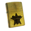 Bật Lửa Zippo Đồng Khối Marlboro Longhorns Đầu Bò Đời VIII La Mã Năm 1992 Hiếm ZQH144