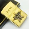 Bật Lửa Zippo Đồng Khối Marlboro Longhorns Đầu Bò Đời VII La Mã Năm 1991 Cực Hiếm ZQH126