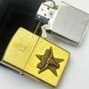 Bật Lửa Zippo Đồng Khối Marlboro Longhorns Đầu Bò Đời VIII La Mã Năm 1992 Hiếm ZQH144