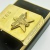 Bật Lửa Zippo Đồng Khối Marlboro Longhorns Đầu Bò Đời VIII La Mã Năm 1992 Hiếm ZQH162