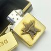 Bật Lửa Zippo Đồng Khối Marlboro Longhorns Đầu Bò Đời VII La Mã Năm 1991 Cực Hiếm ZQH109