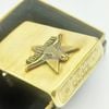 Bật Lửa Zippo Đồng Khối Marlboro Longhorns Đầu Bò Đời VII La Mã Năm 1991 Cực Hiếm ZQH131