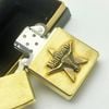 Bật Lửa Zippo Đồng Khối Marlboro Longhorns Đầu Bò Đời VII La Mã Năm 1991 Cực Hiếm ZQH131